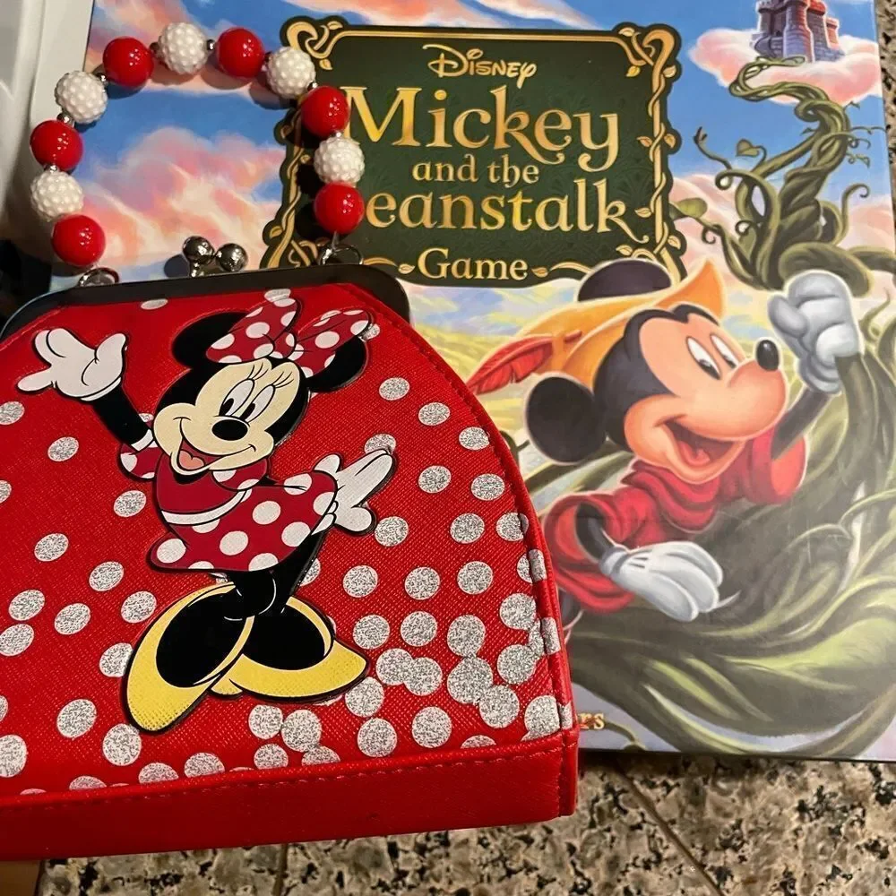 Mickey and the Beanstalk Game Vintage Minnie Girls Purse